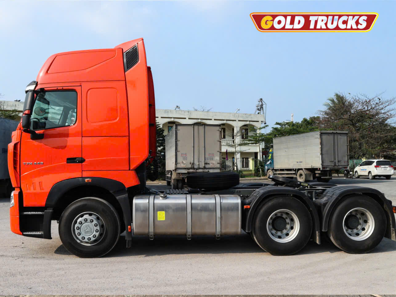 ĐẦU KÉO HOWO SITRAK 440HP CẦU Láp