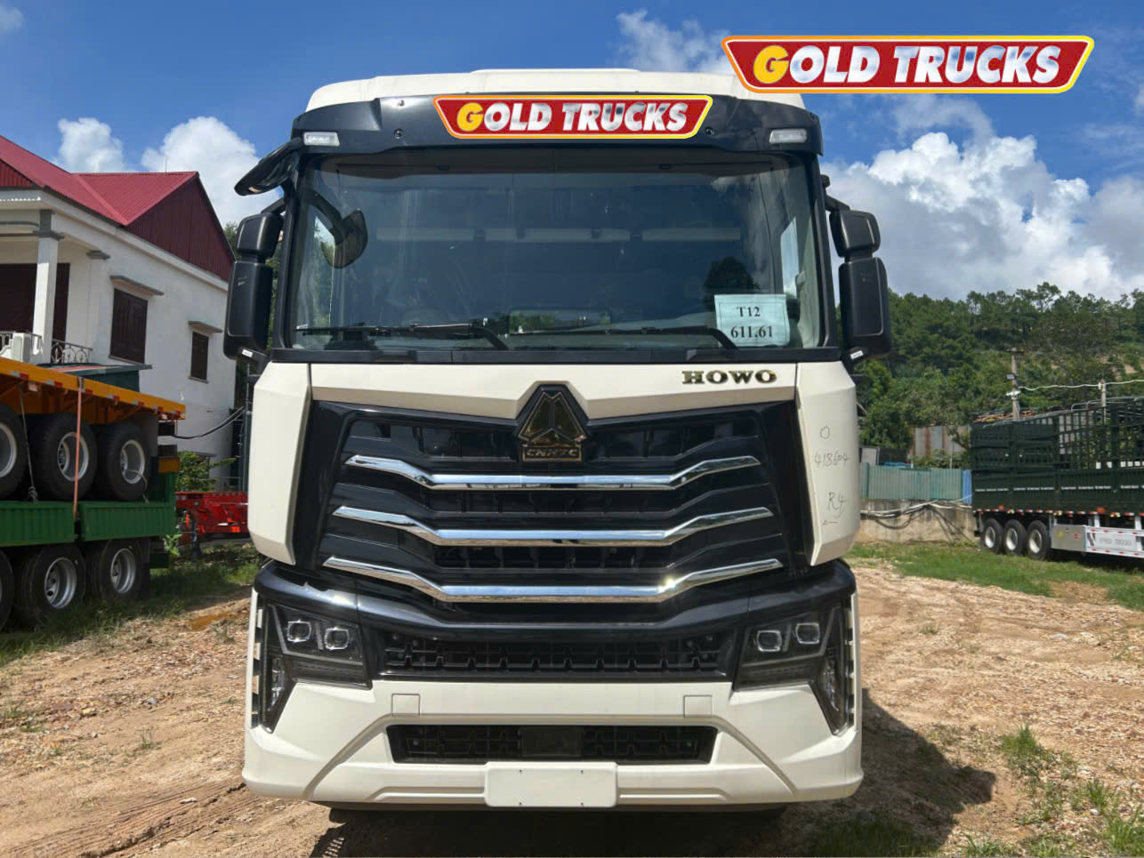 ĐẦU KÉO HOWO MAK 460HP CẦU LÁP