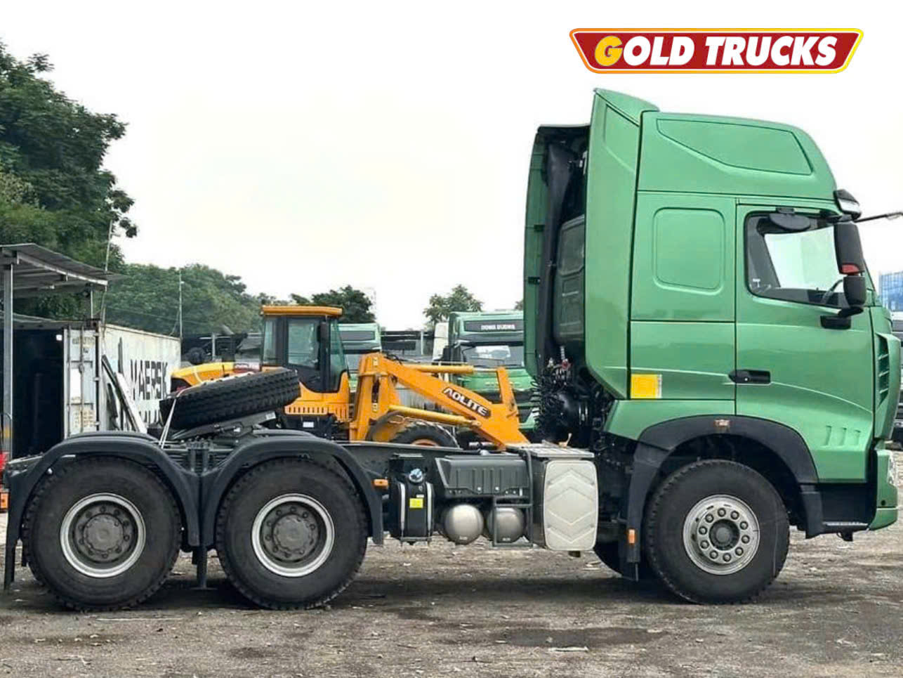 Đầu kéo Howo Sitrak 440hp cầu dầu