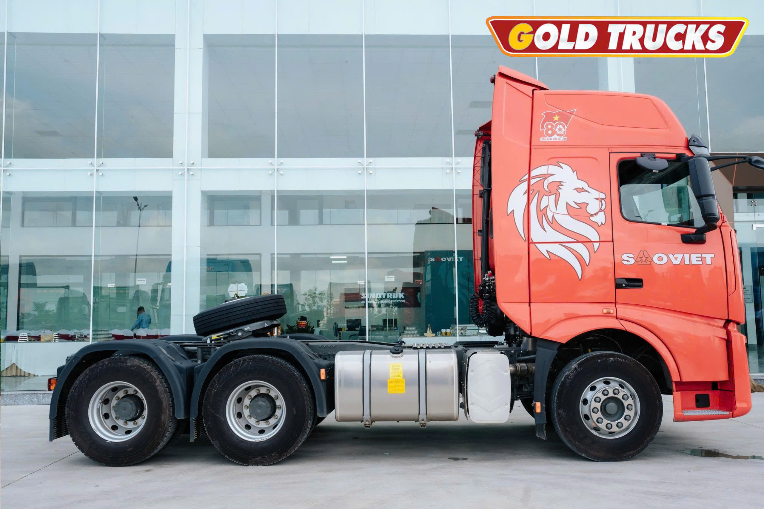 Howo TH7N 460hp cầu láp